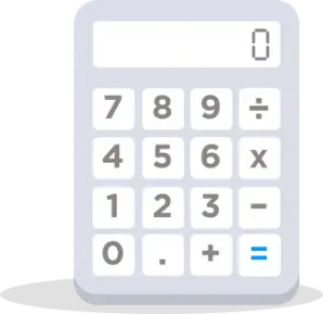 Illustration of calculator
