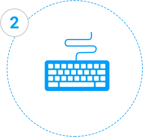 Illustration of a keyboard